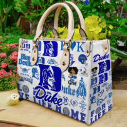 Duke Blue Devils Lover Leather Handbag