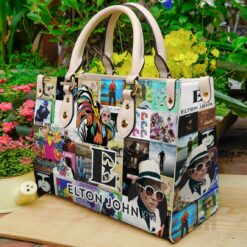 Elton John Leather Handbag