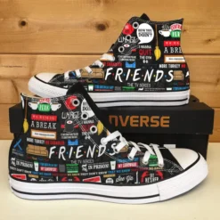 F.r.i.e.n.d.s High Top Shoes