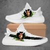 Bob Marley White Yeezy Shoes