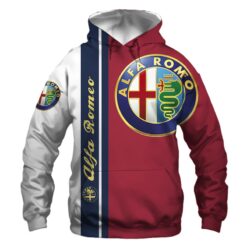 Alfa Romeo A 1 Zip Hoodie 3D