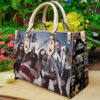 Five Finger Death Punch 4 Leather Handbag