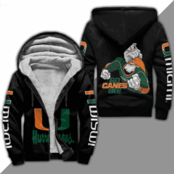 Miami Hurricanes A 0 Fleece Jacket
