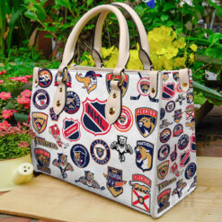 Florida Panthers Leather Handbag