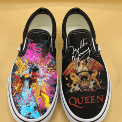 Freddie Mercury Queen Slip On Shoes