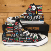 Friends Tv High Top Shoes