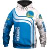 Golden State Warriors 1 Zip Hoodie 3D