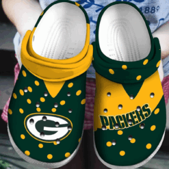 Green Bay Packers 1G Soft Clogs