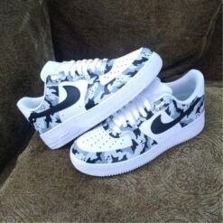 Grey Camouflage Air Force Shoes