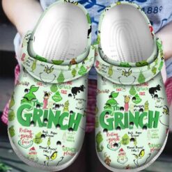 The Grinch Soft Clogs