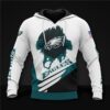 Philadelphia Eagles Zip Hoodie 3D