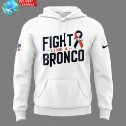 Fight Like A Denver Broncos Hoodie 2