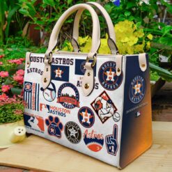 Houston Astros Leather Handbag