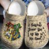 Harry Potter Solemnly Lover Soft Clogs