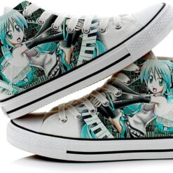 Hatsune Miku High Top Shoes