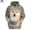 Shiba Inu 3D Hoodie
