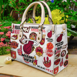 Miami Heat Lover Leather Handbag
