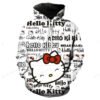 Hello Kitty Zip Hoodie 3D