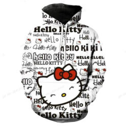 Hello Kitty Zip Hoodie 3D