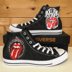 The Rolling Stones High Top Shoes