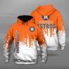 Houston Astros 1 Zip Hoodie 3D