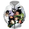 Hunter X Hunter Zip Hoodie 3D