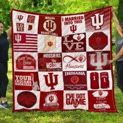 Indiana Hoosiers Quilt