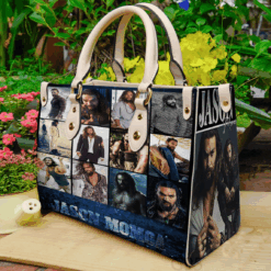 Jason Momoa Leather Handbag