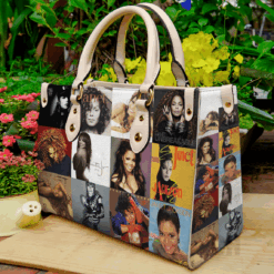 Janet Jackson Leather Handbag