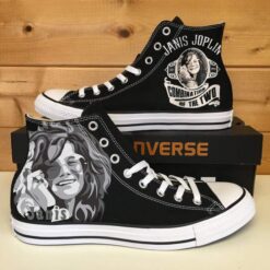 Janis Joplin High Top Shoes