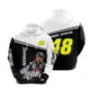 Jimmie Johnson Zip Hoodie 3D