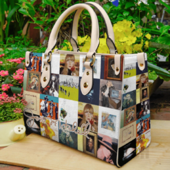 Joni Mitchell 1 Leather Handbag