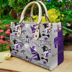 Kansas State Wildcats Leather Handbag