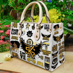 Kennesaw State Owls Leather Handbag