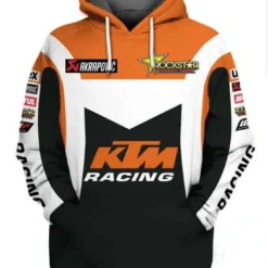 Ktm Racing Zip Hoodie 3D