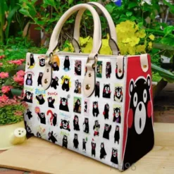Kumamon Hand Leather Handbag