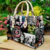 L 7 Band Leather Handbag