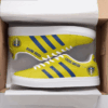 Leeds United Yellow Stan Smith Shoes