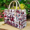 Los Angeles Angels Leather Handbag