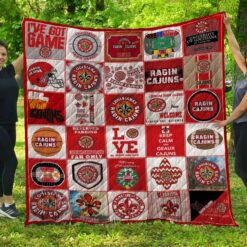 Louisiana Ragin Cajun Lover Quilt