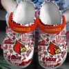 Louisville Cardinals Soft Clogs