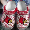 Louisville Cardinals Soft Clogs
