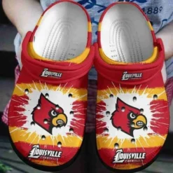 Louisville Cardinals Soft Clogs