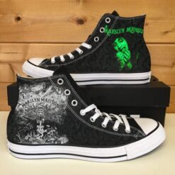 Marilyn Manson High Top Shoes