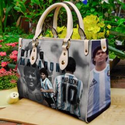 Diego Maradona Leather Handbag