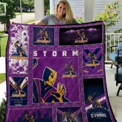 Melbourne Storm Lover Quilt
