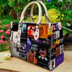 Metallica Leather Handbag