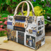 Midnight Oil Leather Handbag