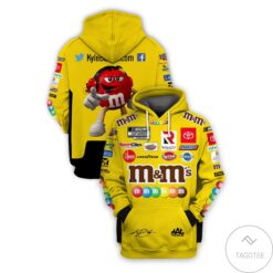 M&m’ Zip Hoodie 3D