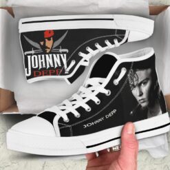 Johnny Depp High Top Shoes